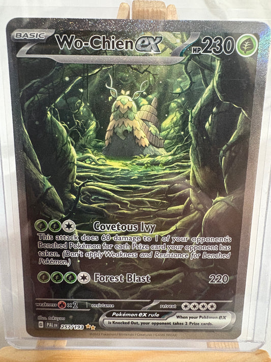 2023 Paldea Evolved Wo-Chien EX #257