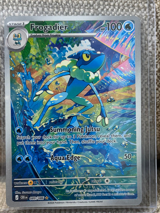 2026 Pokemon Chaos Rising FROGADIER #89