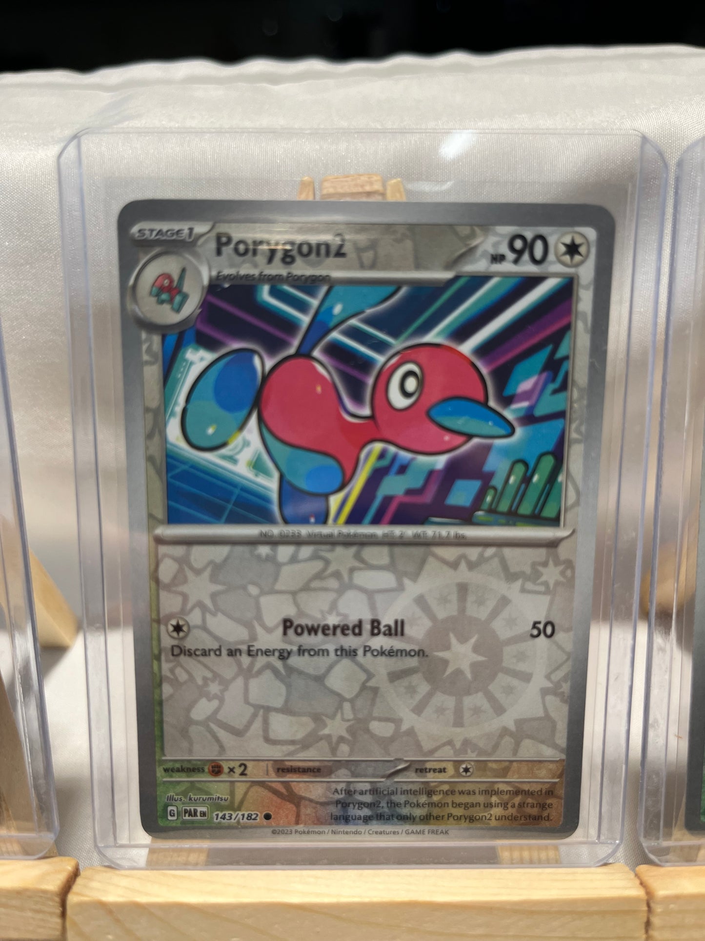 2023 Pokemon Porygon Evolution Holo Set