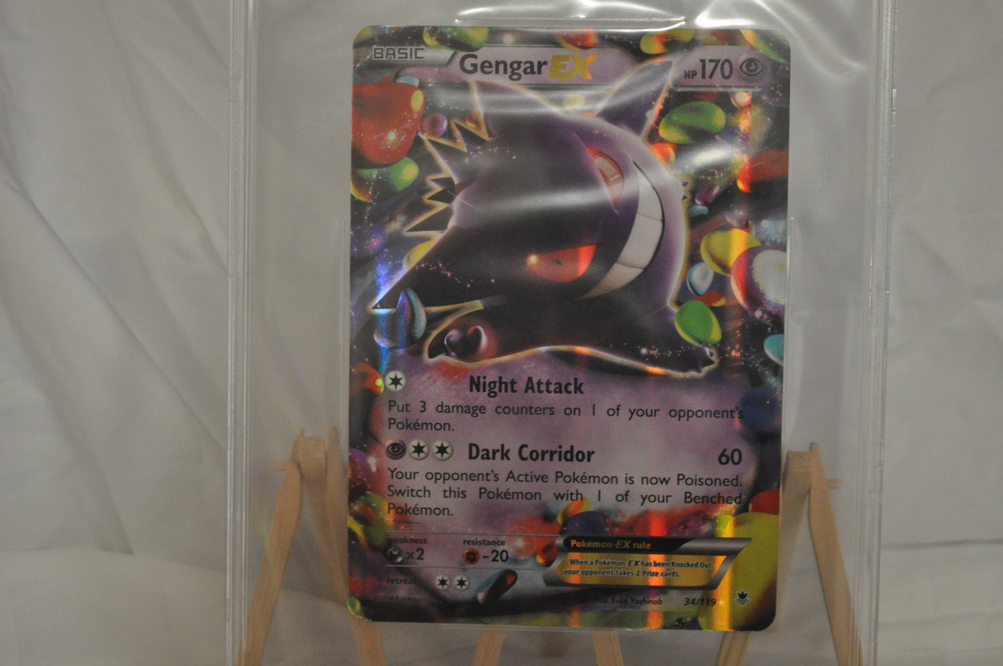 2014 XY Phantom Forces Gengar EX Jumbo #34