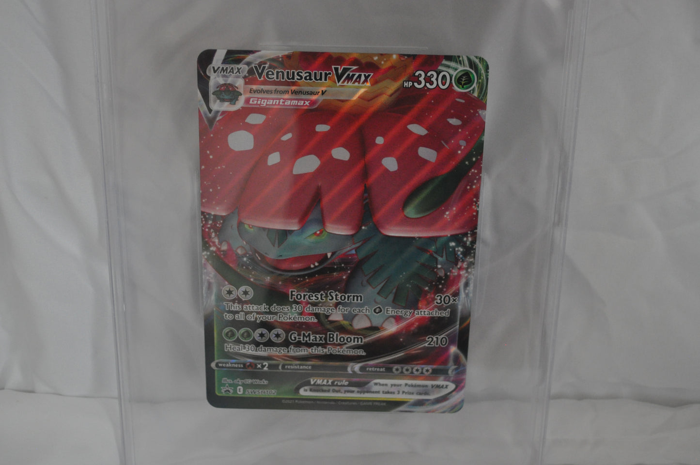 2019-2022 Pokemon Promos Sword & Shield Black Star Venusaur VMax Jumbo #SWSH102