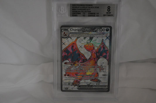 2023 Pokemon Promos Scarlet & Violet Black Star Charizard EX, Premium Collection #56