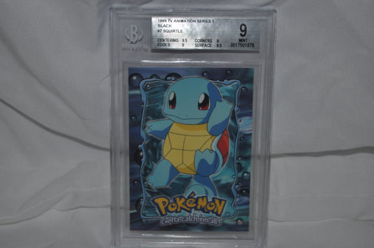 1999 TV Animation Series 1, Black, Squirtle #7