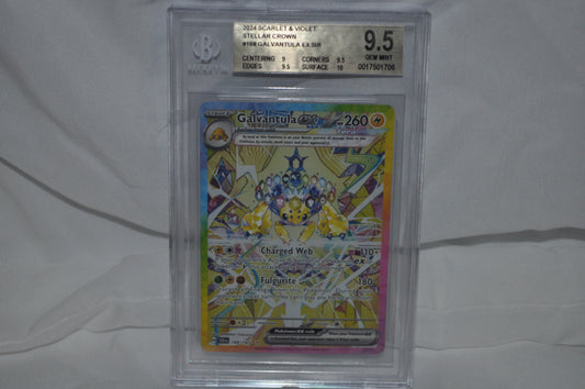 2024 Scarlet & Violet Stellar Crown, Galvantula EX #168
