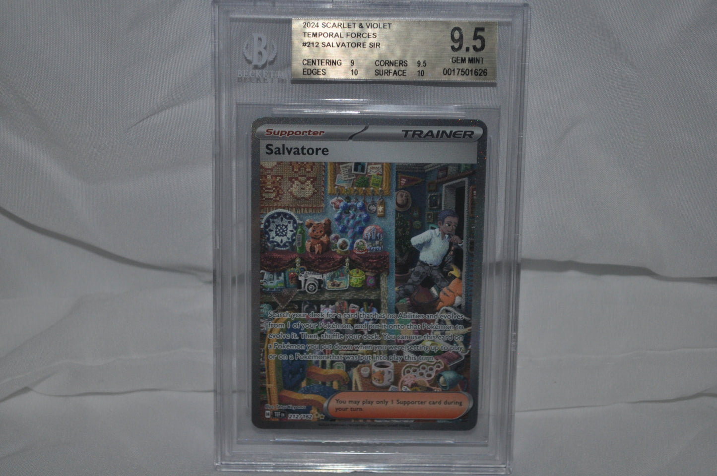 2024 Scarlet & Violet, Temporal Forces, Salvatore #212