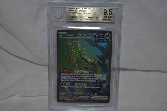 2024 Scarlet & Violet, Temporal Forces, Iron Leaves EX #203