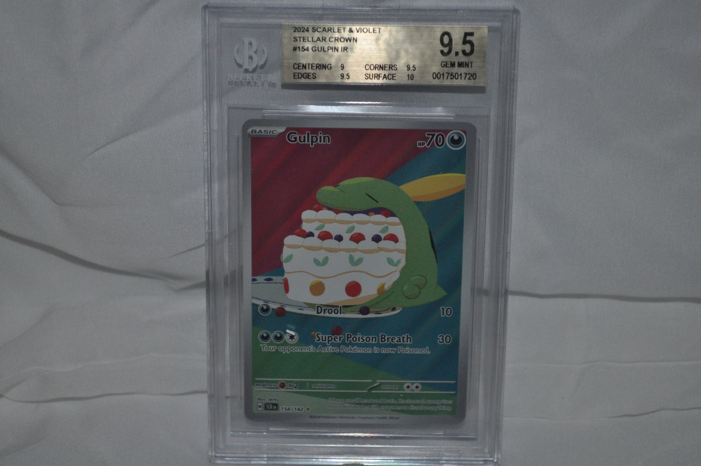 2024 Scarlet & Violet, Stellar Crown, Gulpin #154