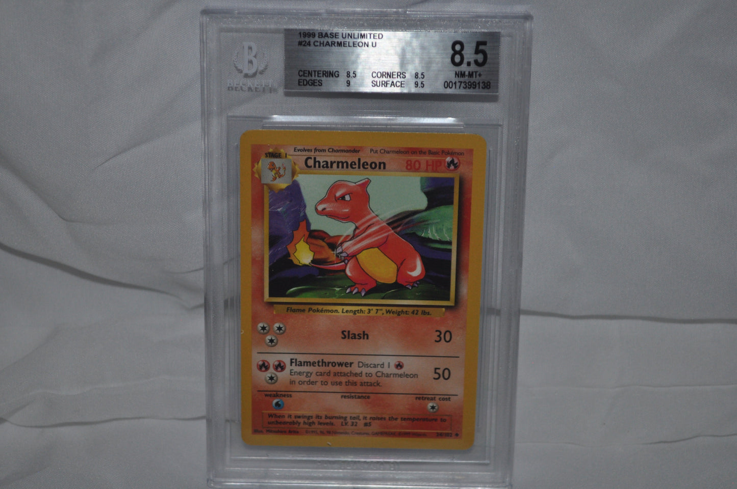1999 Base Set Unlimited, Charmeleon, #24