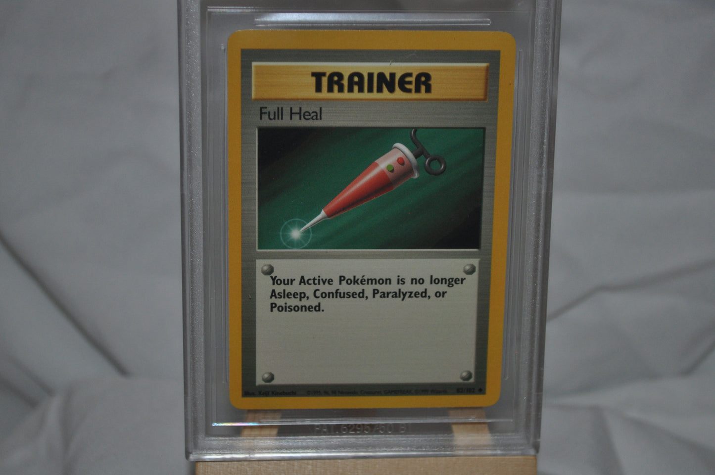 1999 Base Set Unlimited, Full Heal, #82