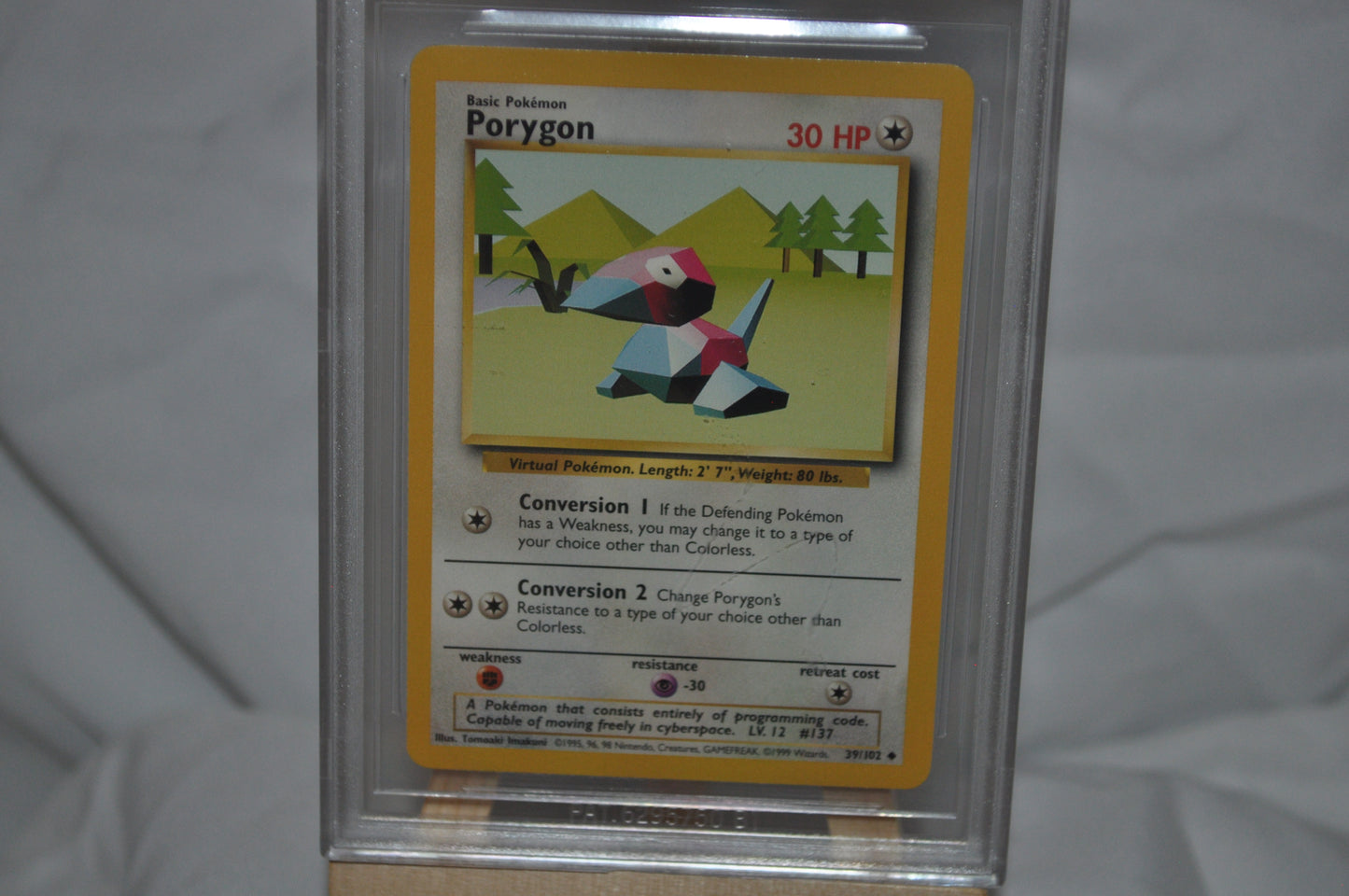 1999 Base Set Unlimited, Porygon #39