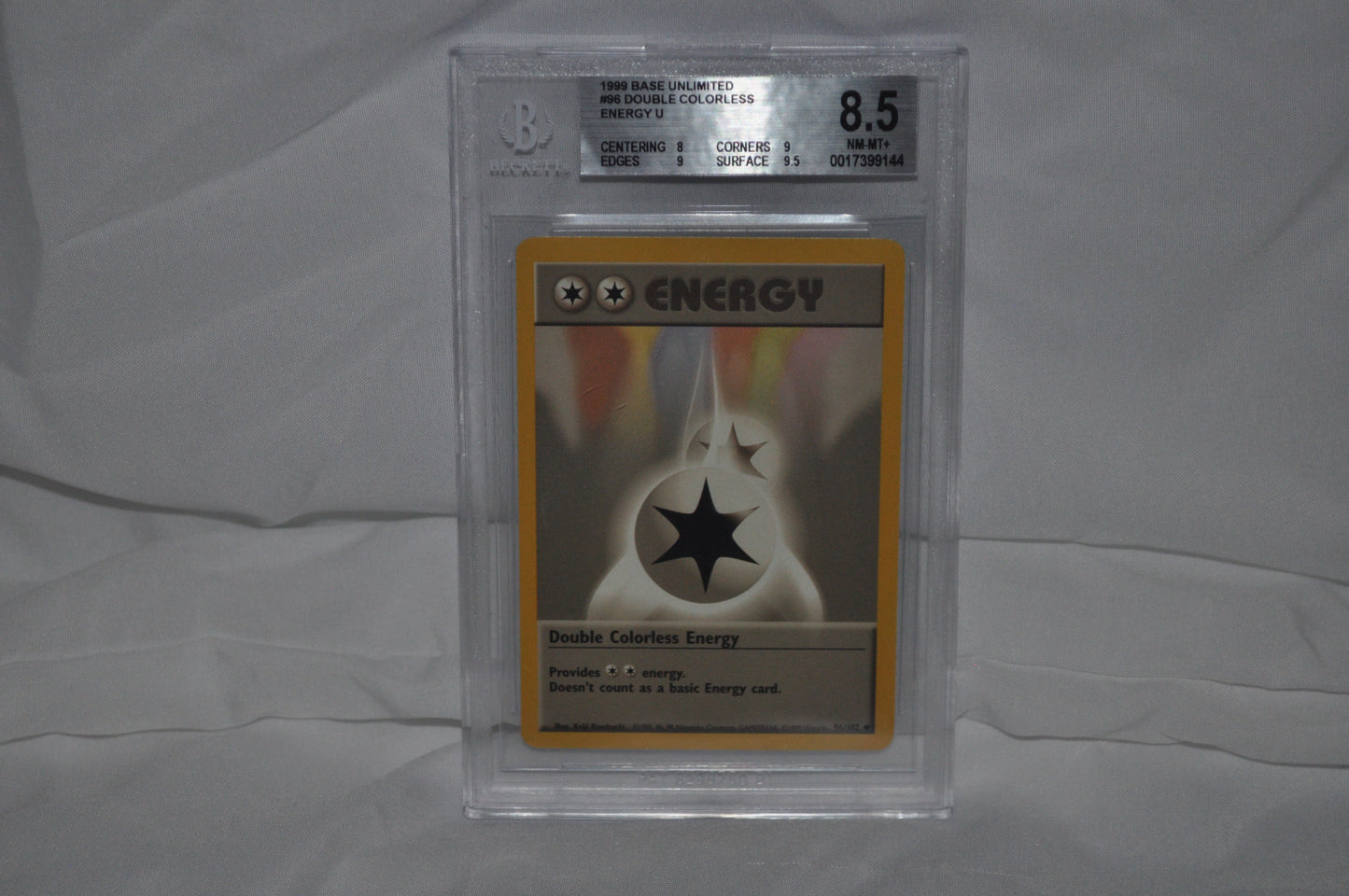 1999 Base Set Unlimited, Double Colorless Energy #96