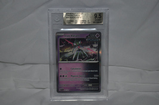 2024 Scarlet & Violet, Temporal Forces, Iron Valiant #80