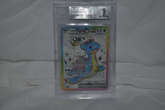 2024 Scarlet & Violet Stellar Crown, Lapras EX #158