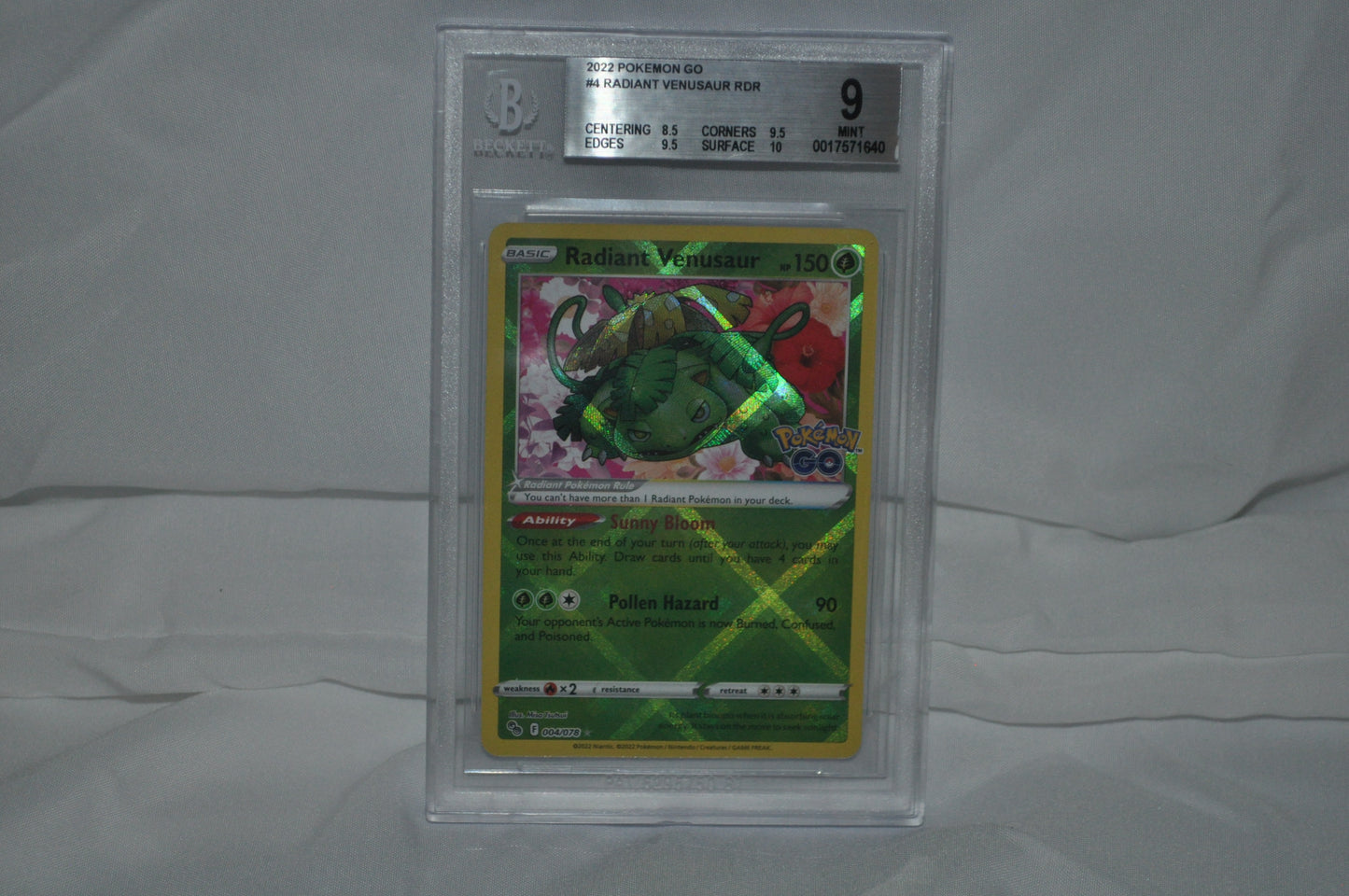 2022 Pokemon Go Radiant Venusaur #4