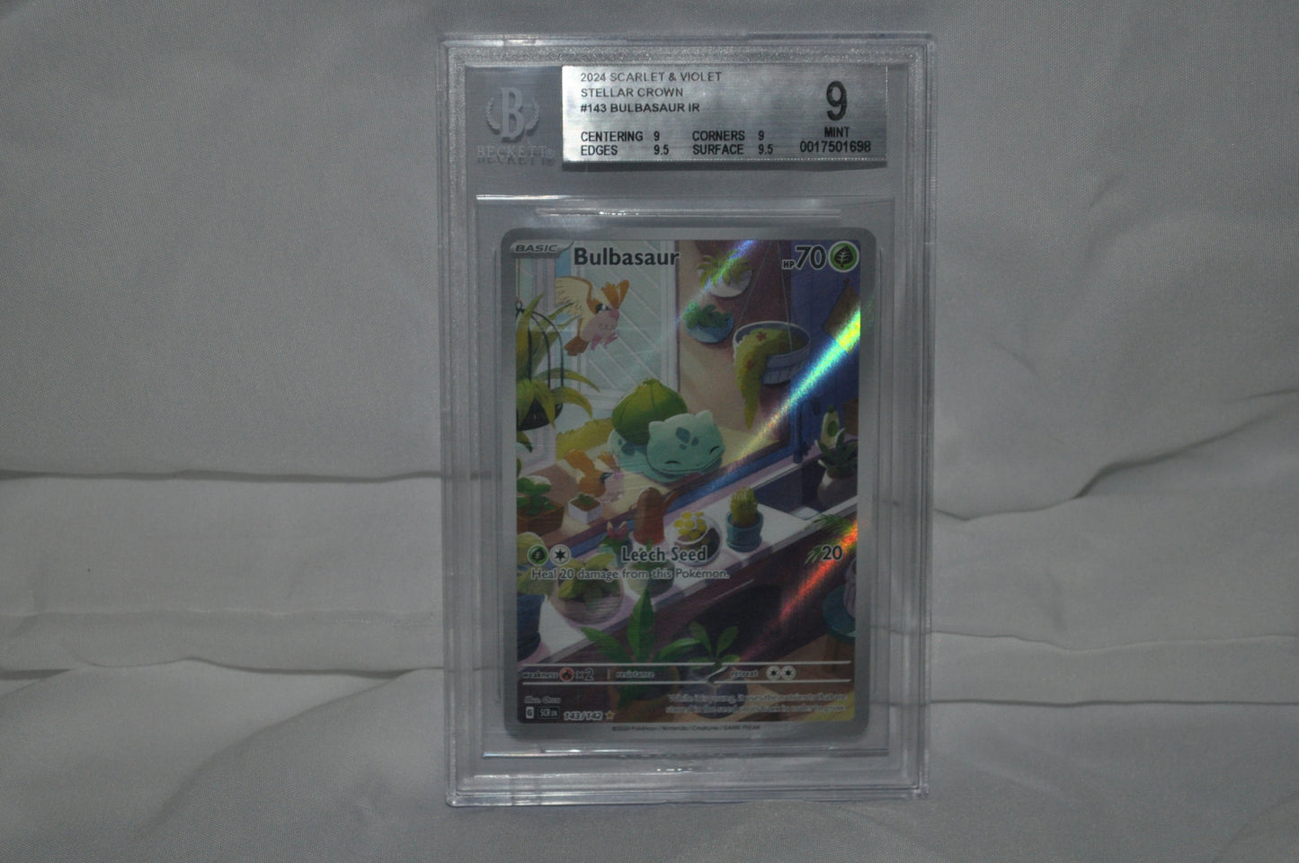 2024 Scarlet & Violet Stellar Crown, Bulbasaur #143
