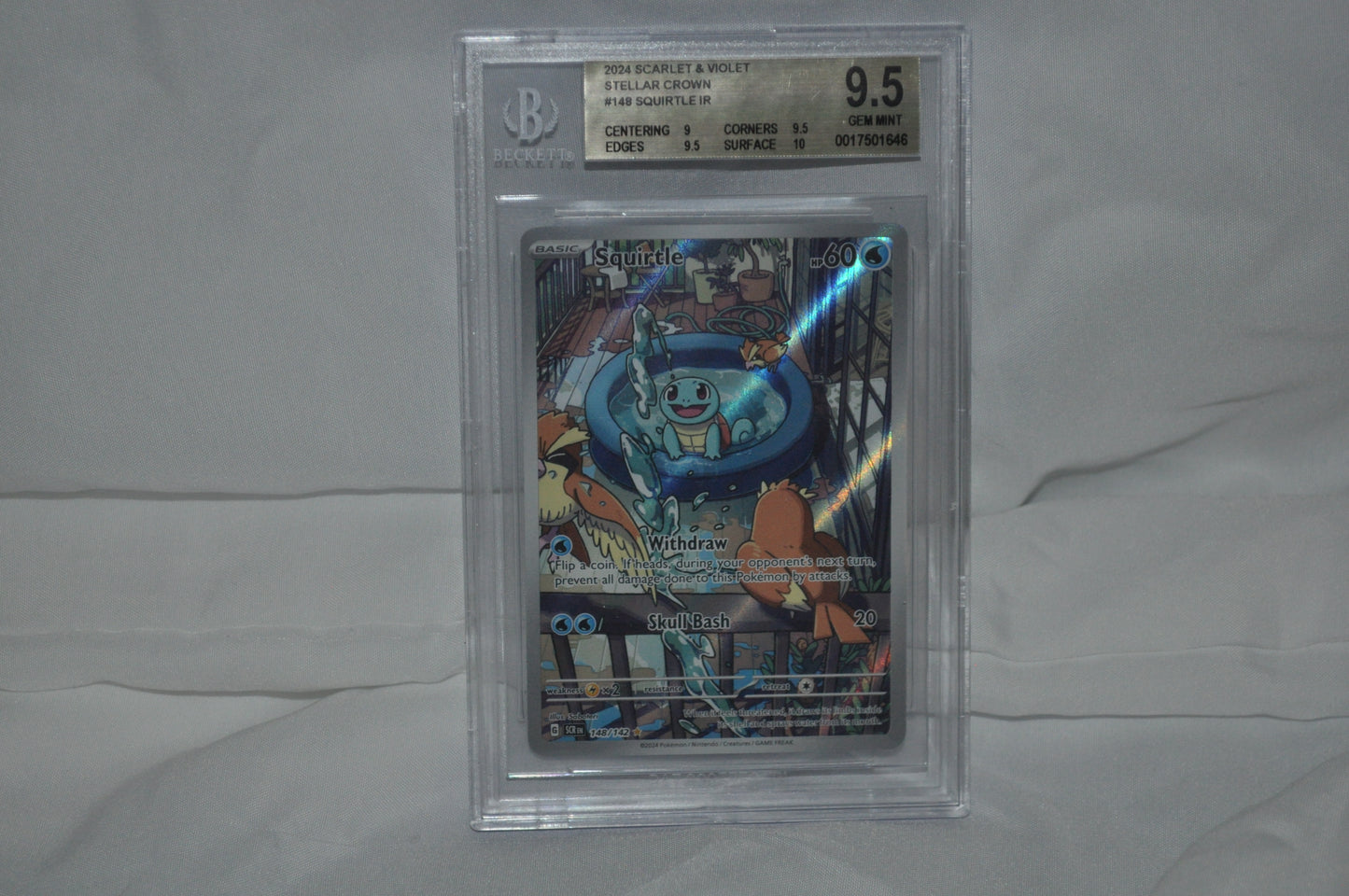 2024 Scarlet & Violet Stellar Crown, Squirtle #148