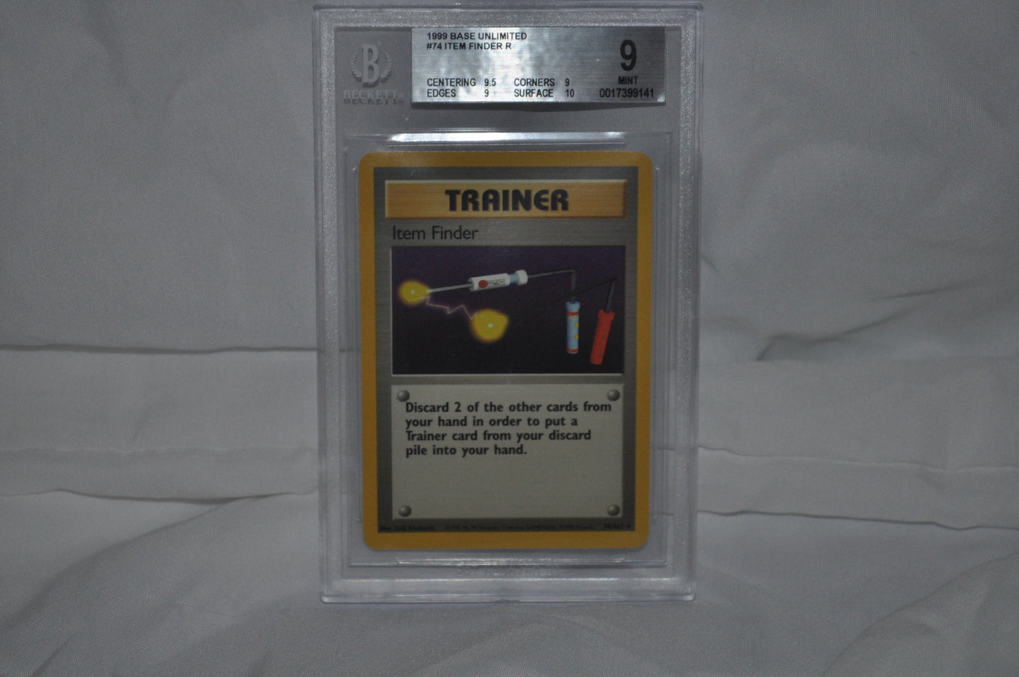 1999 Base Set Unlimited, Item Finder #74