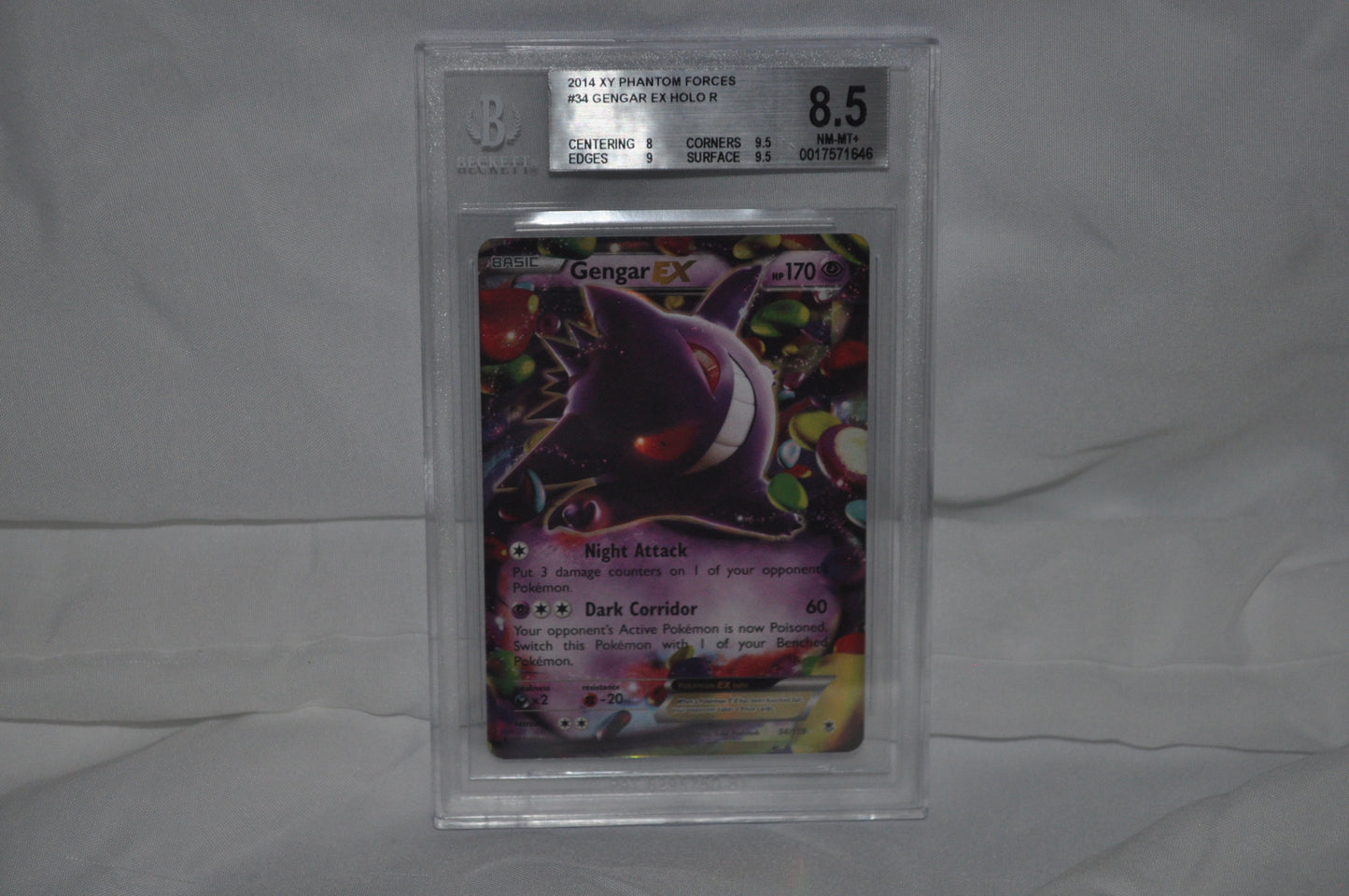 2014 XY Phantom Forces, Gengar EX #34