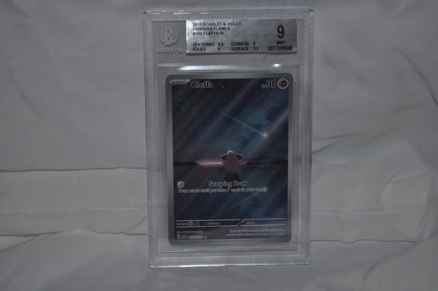2023 Scarlet & Violet, Obsidian Flames, Cleffa #202