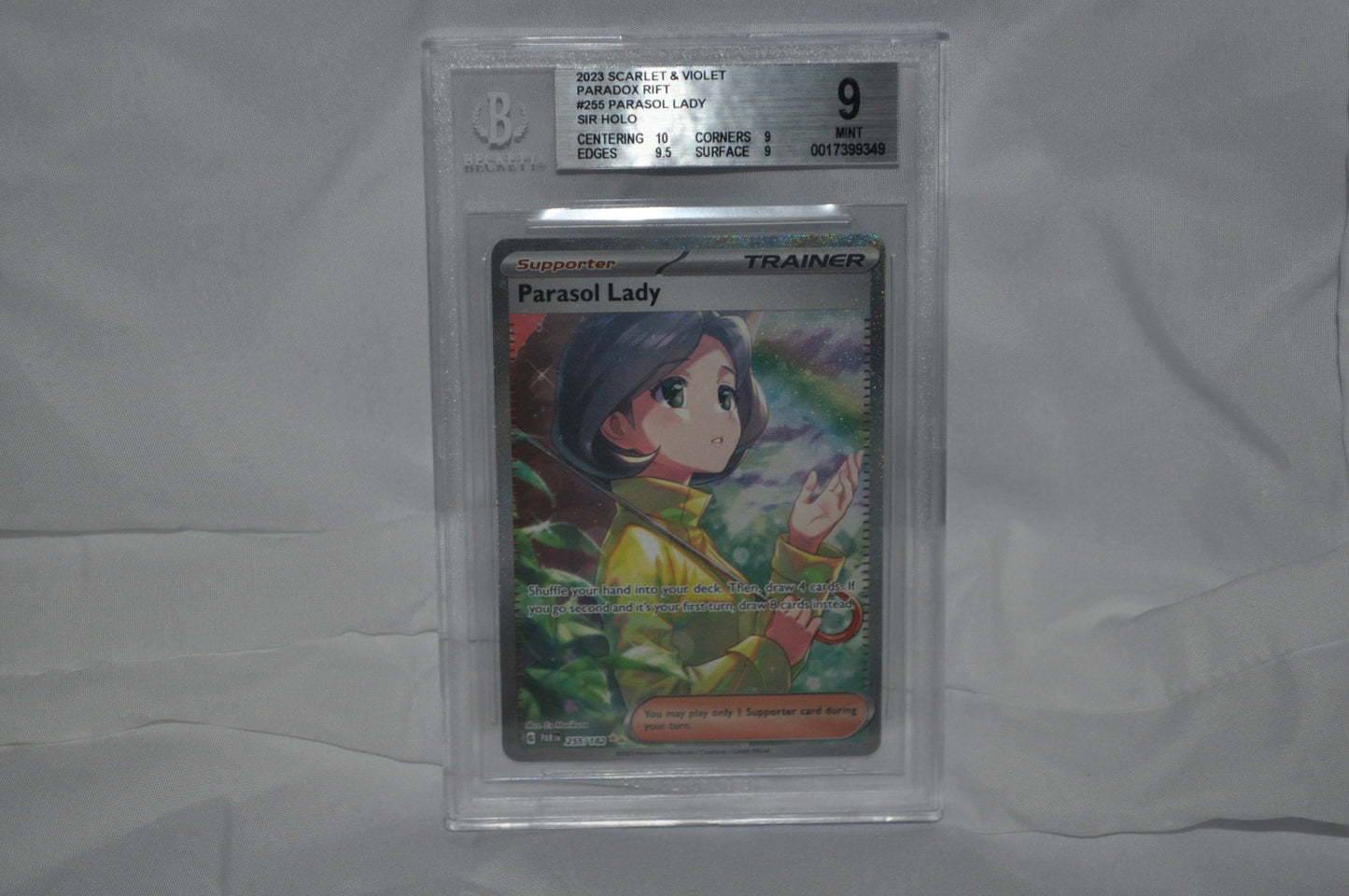 2023 Scarlet & Violet Paradox Rift, Parasol Lady #255