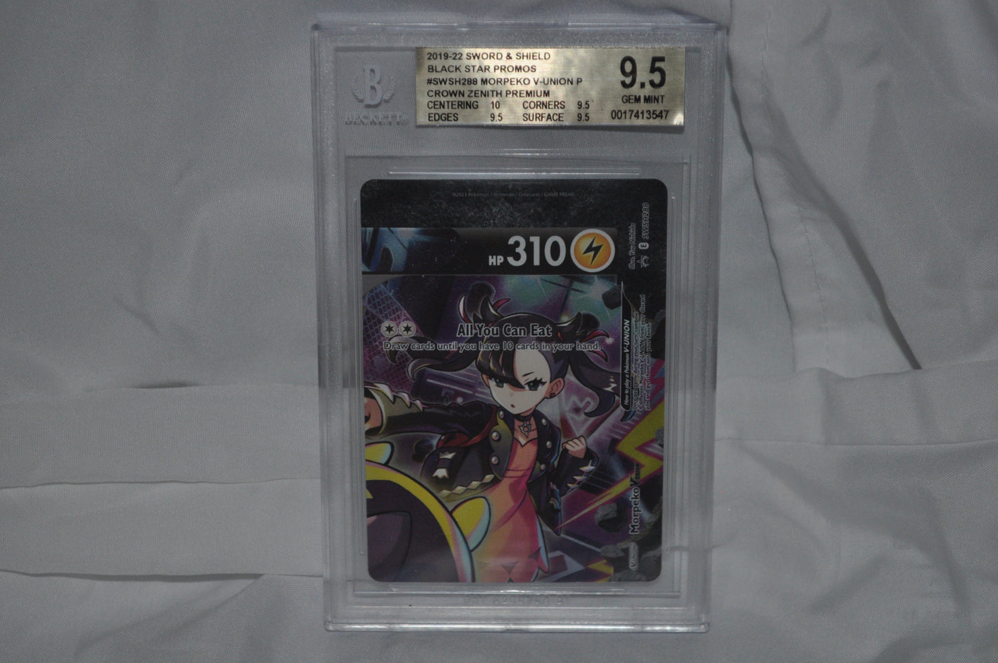 2019-2022 Sword & Shield Black Star Promos, Morpeko V-Union #SWSH288