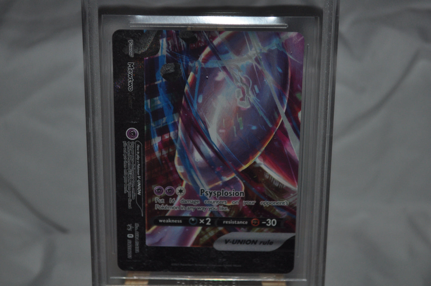 2019-2022 Sword & Shield Black Star Promos, Mewtwo V-Union #SWSH161