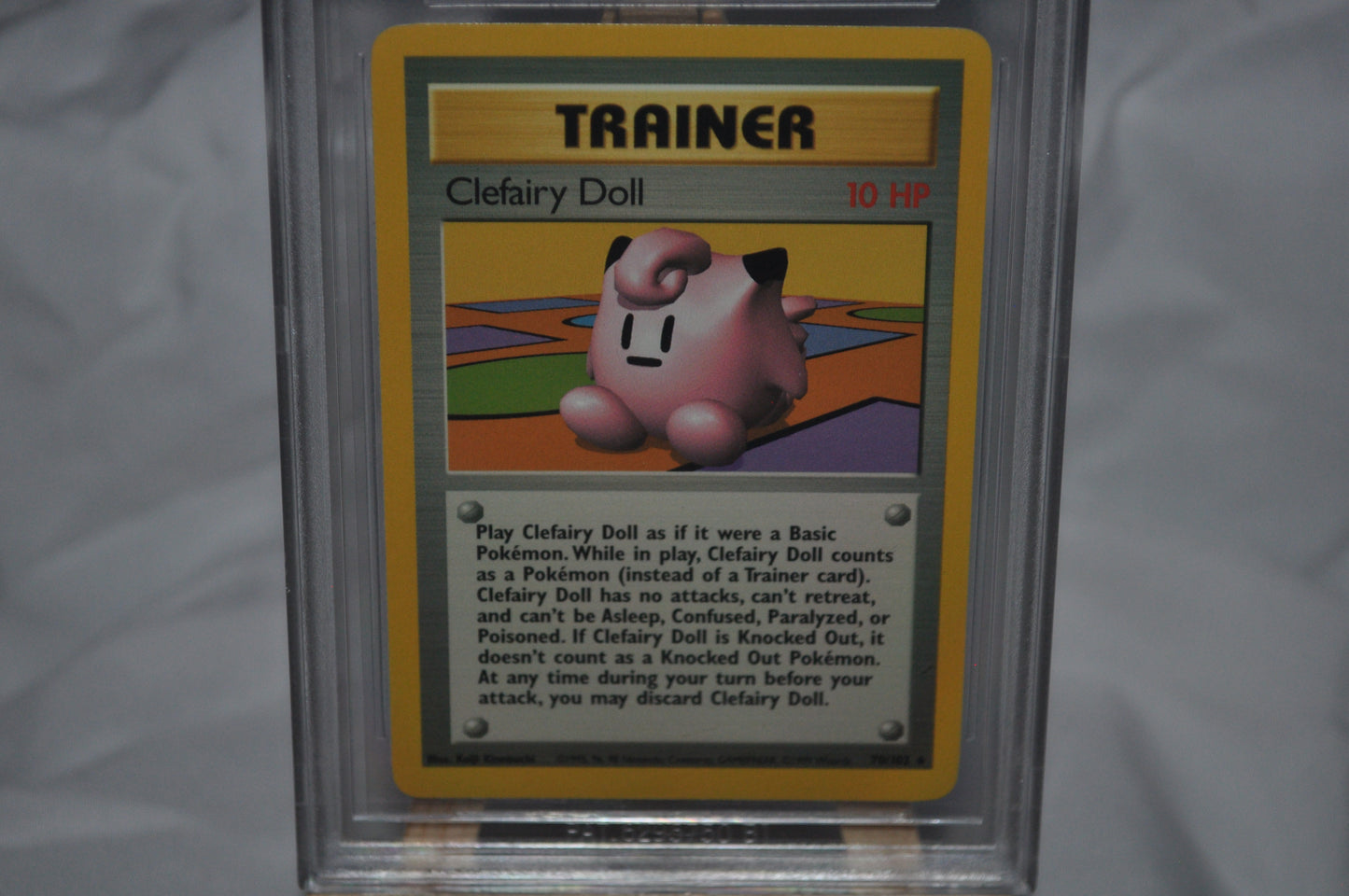 1999 Base Set Unlimited, Clefairy Doll #70