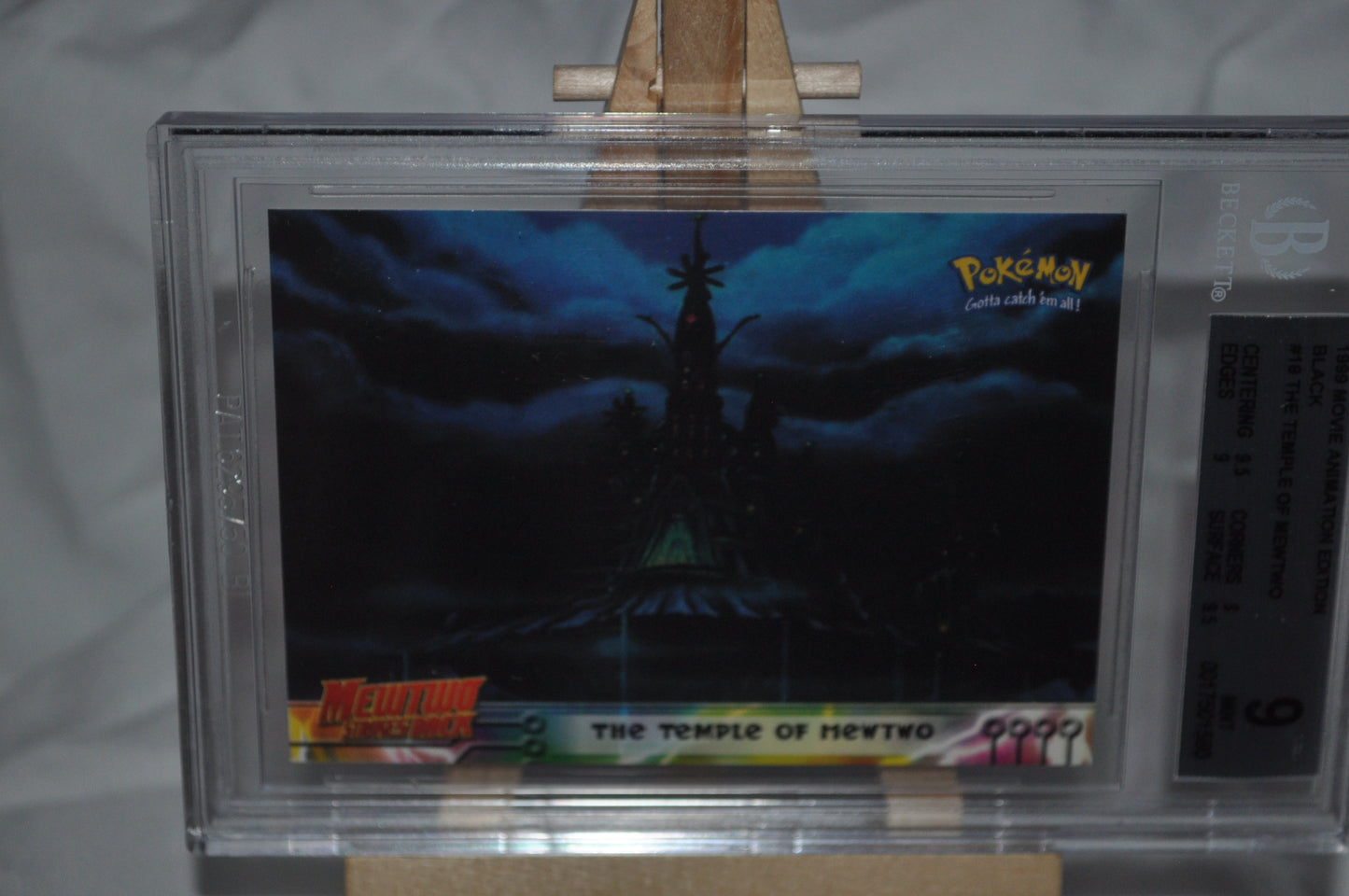 1999 Movie Animation Edition, The Temple of Mewtwo #18, Black