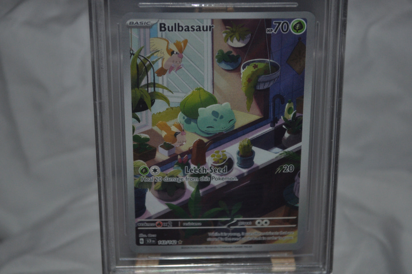 2024 Scarlet & Violet Stellar Crown, Bulbasaur #143