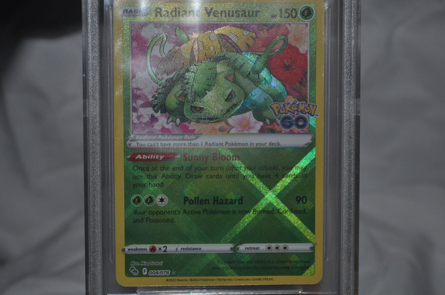 2022 Pokemon Go Radiant Venusaur #4