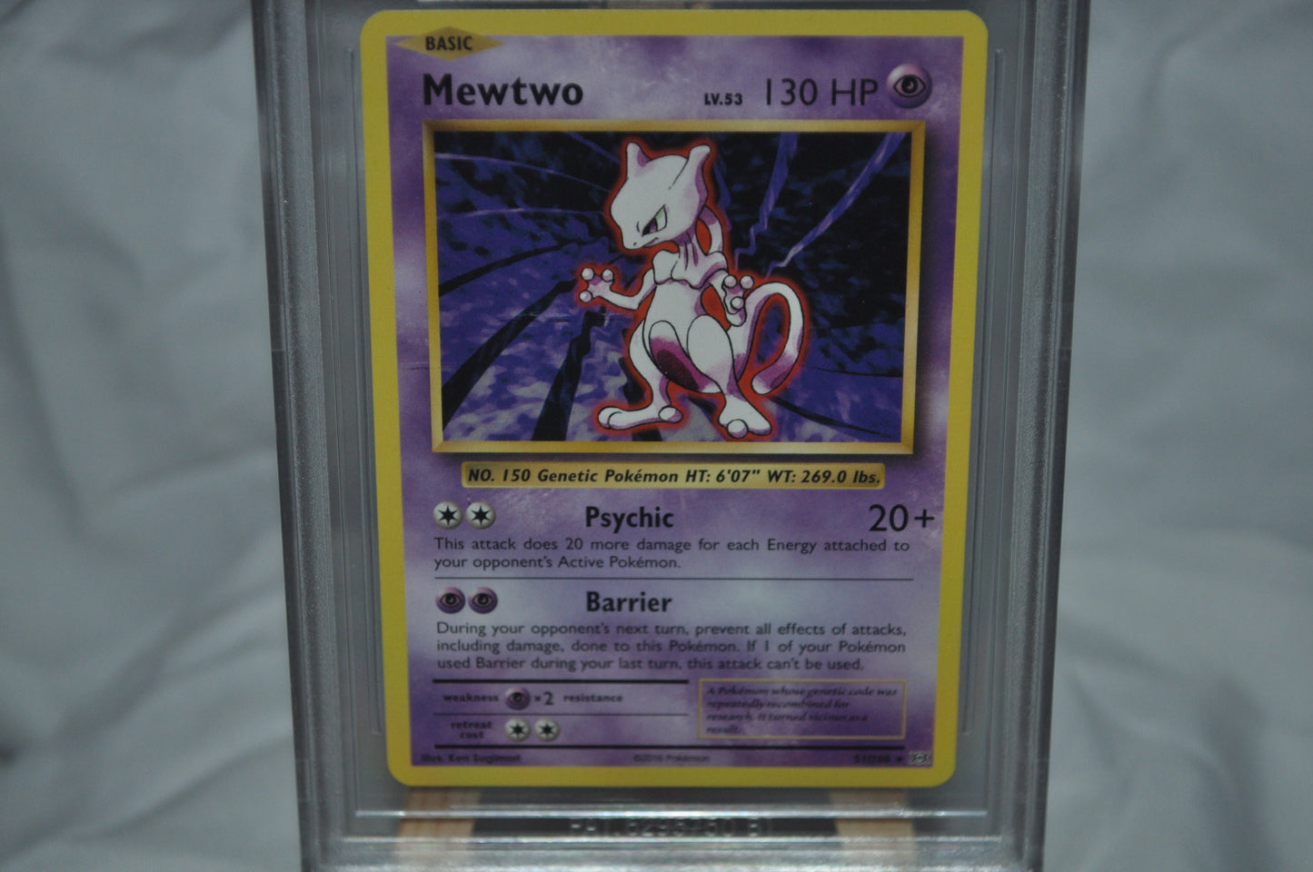 2016 Evolutions Mewtwo #51