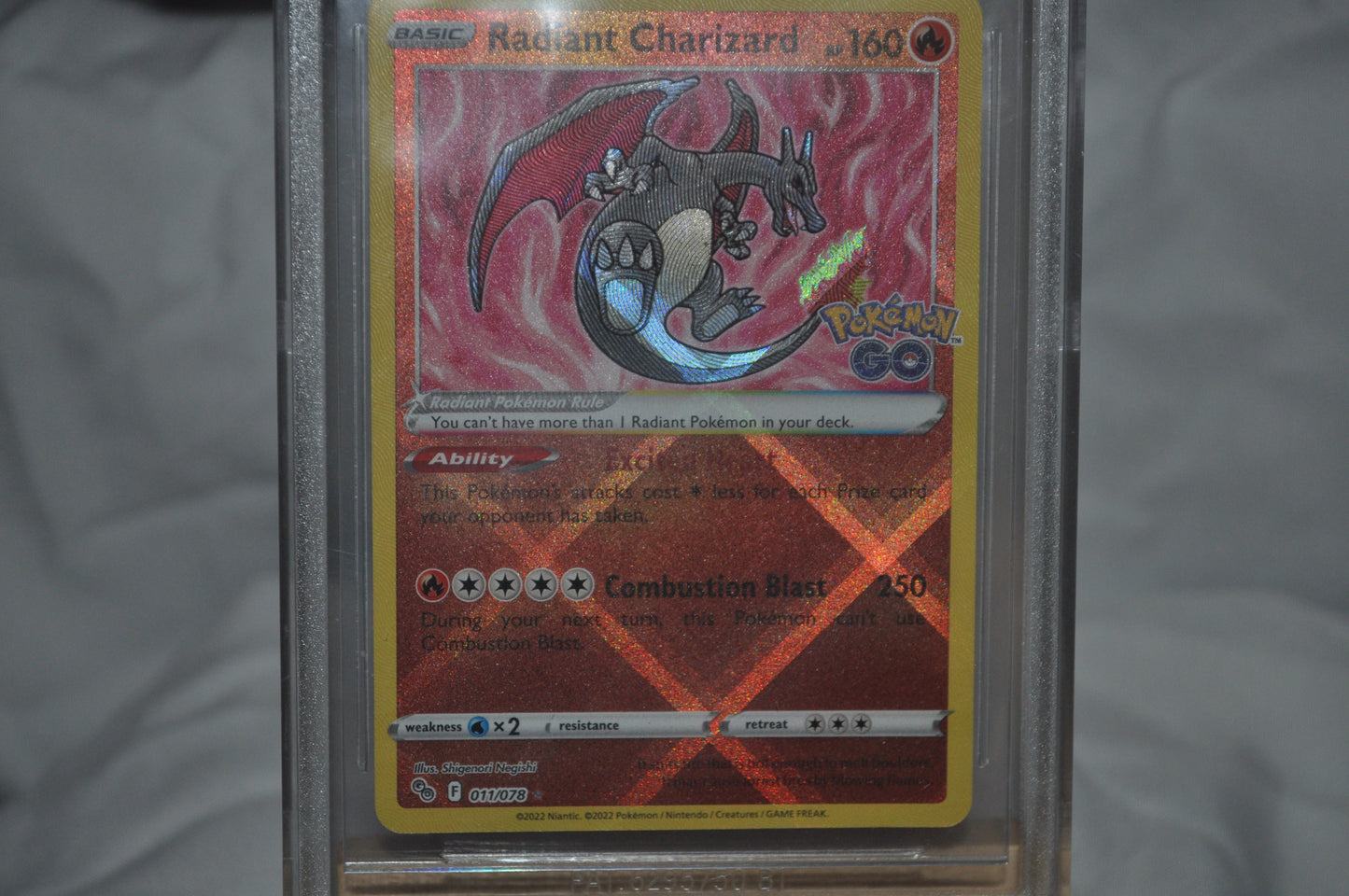 2022 Pokemon Go, Radiant Charizard, #11