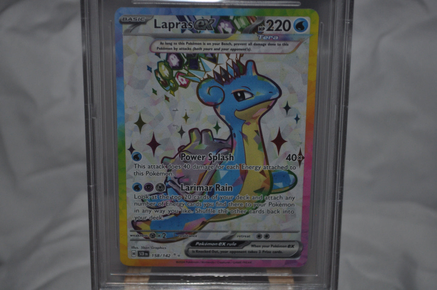 2024 Scarlet & Violet Stellar Crown, Lapras EX #158
