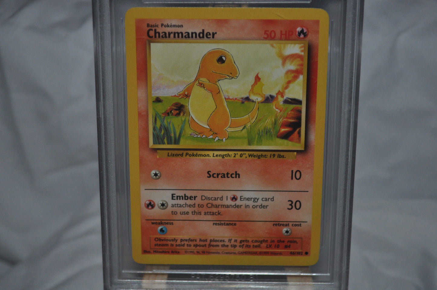 1999 Base Set Unlimited, Charmander #46