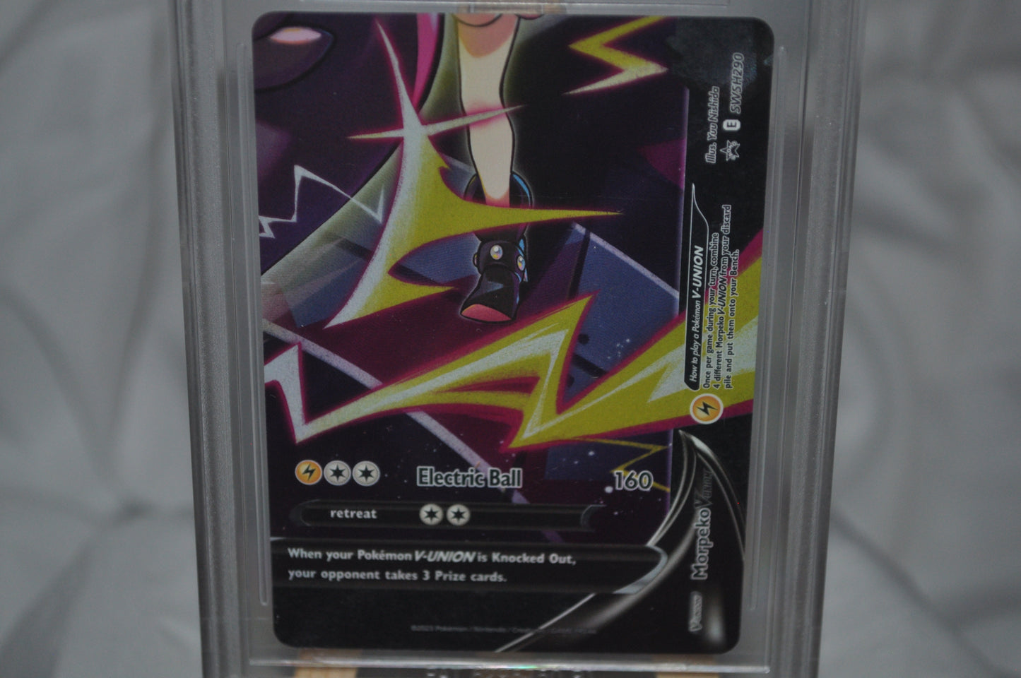 2019-2022 Sword & Shield Black Star Promos, Morpeko V-Union #SWSH290