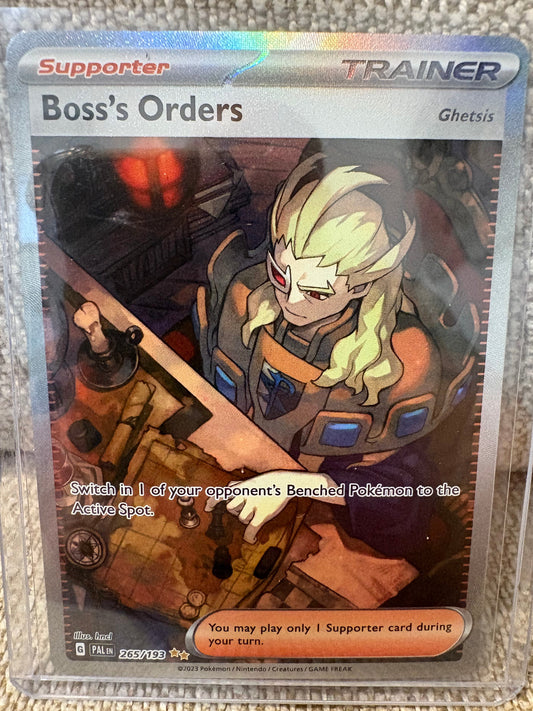 2023 Pokémon Paldea Evolved Boss’s Orders #265