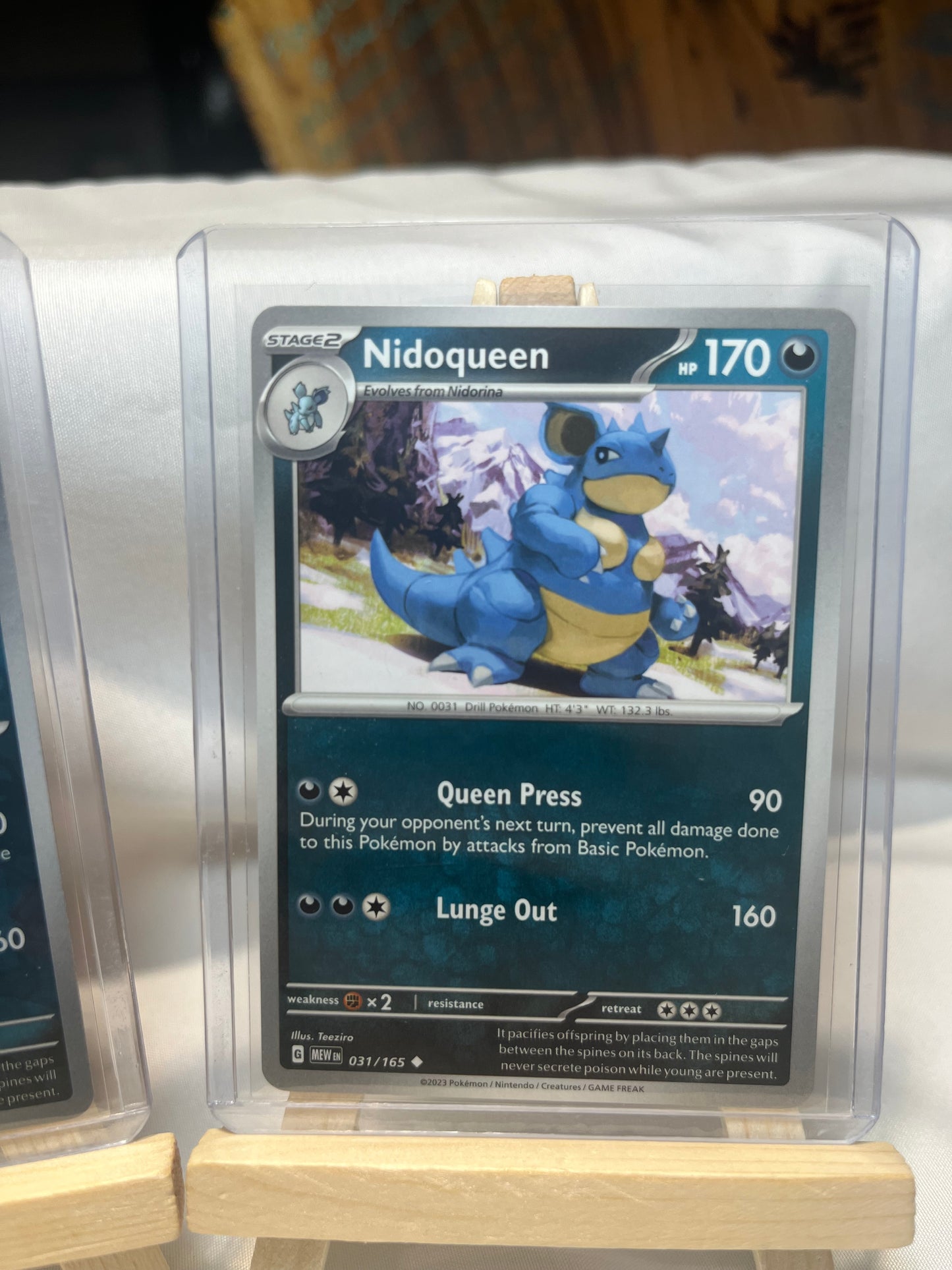2023 Pokemon Nidoqueen set w/ Nidoking