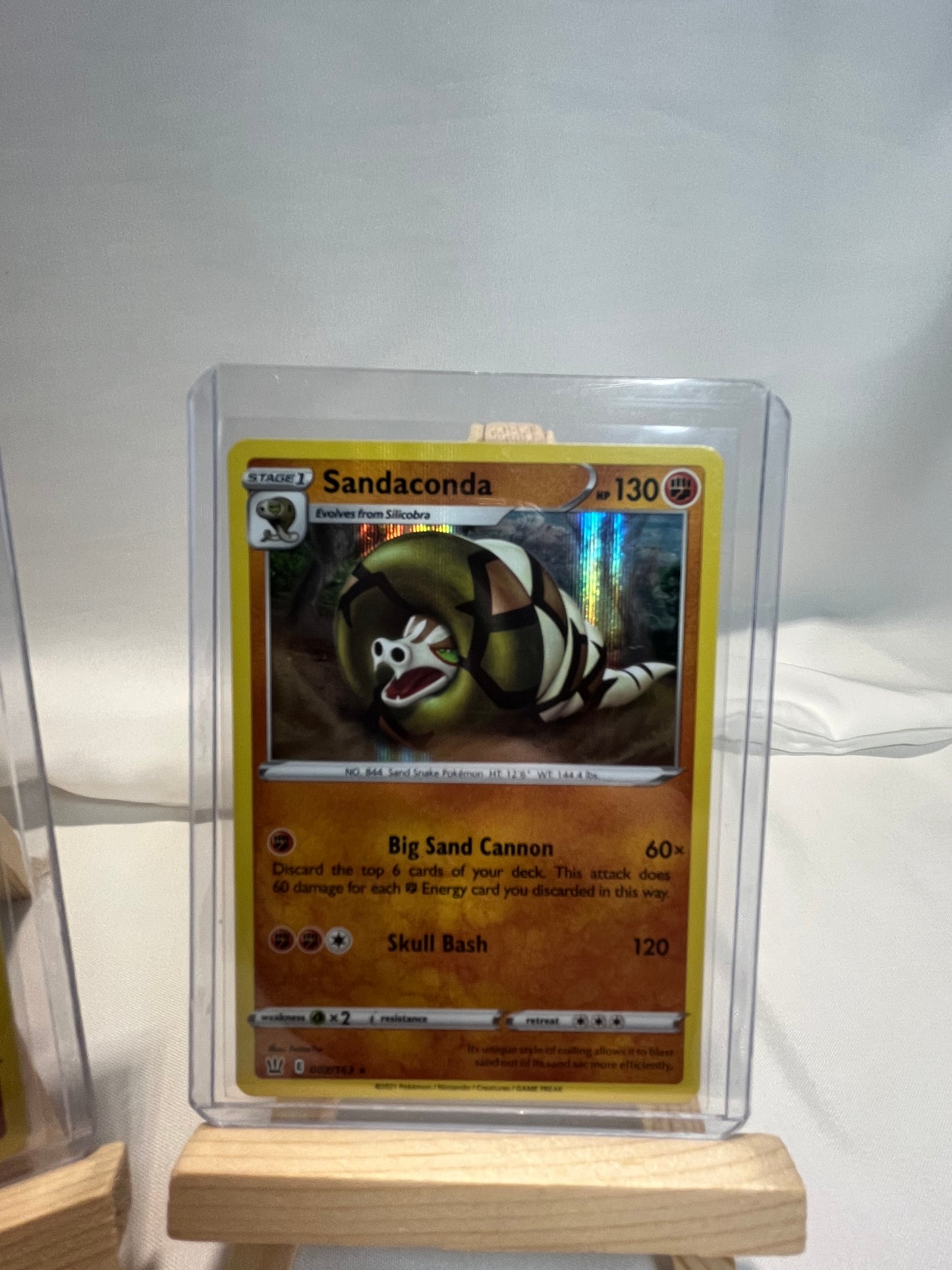 2021 Pokemon Sandaconda Holo Set