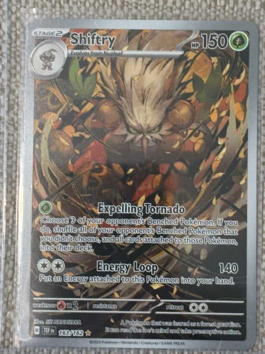 2024 Pokemon Scarlet & Violet, Temporal Forces, SHIFTRY #163