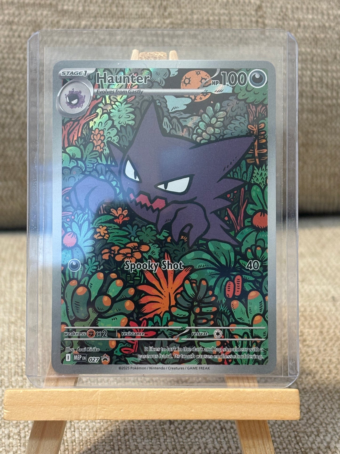 2025 Pokémon Mega Evolution Black Star Promo Haunter #27