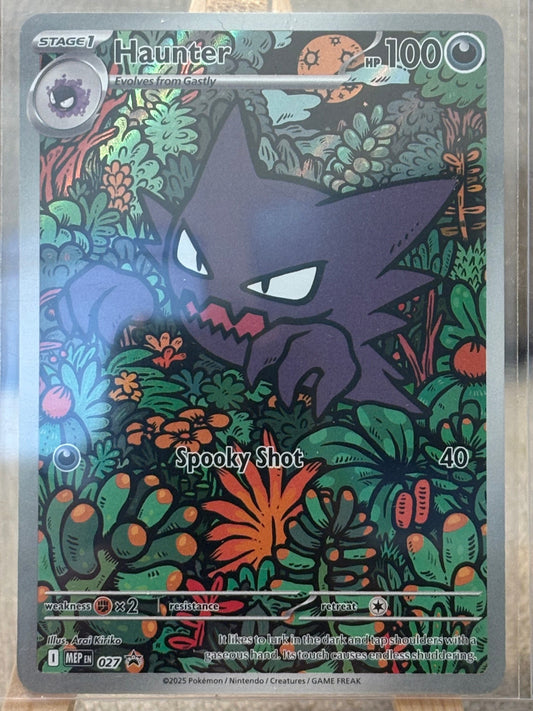 2025 Pokémon Mega Evolution Black Star Promo Haunter #27