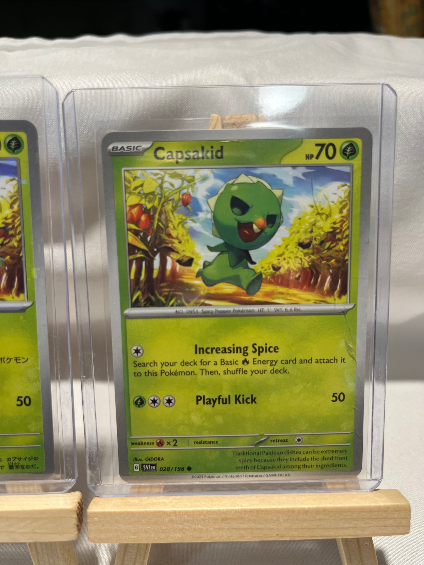 2023 Pokemon Capsakid Set