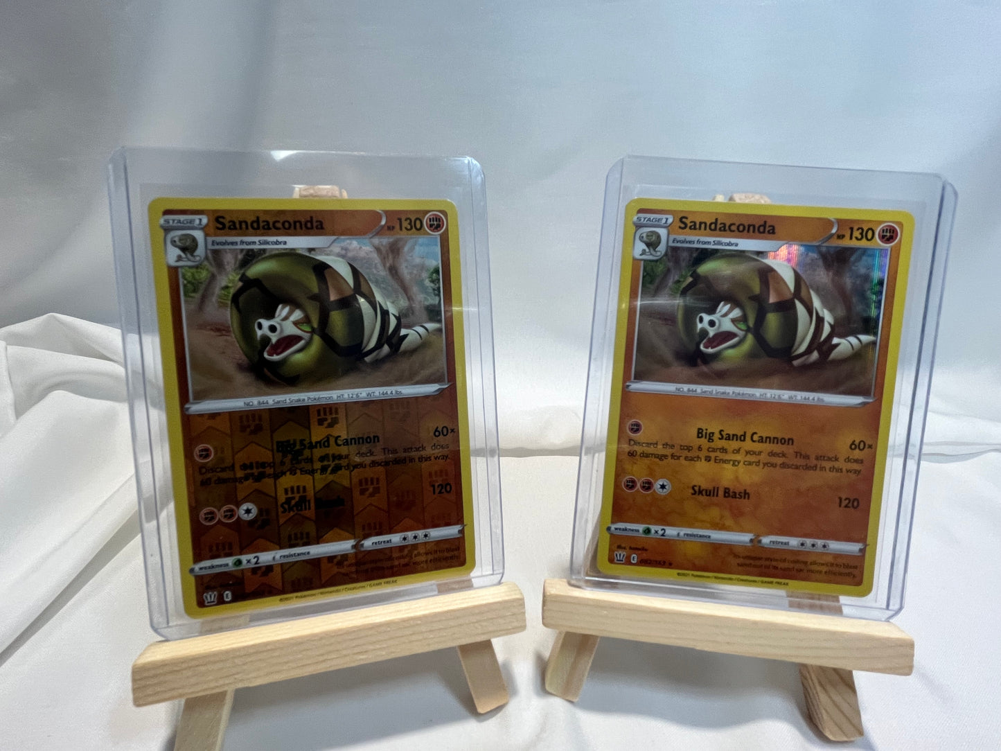 2021 Pokemon Sandaconda Holo Set