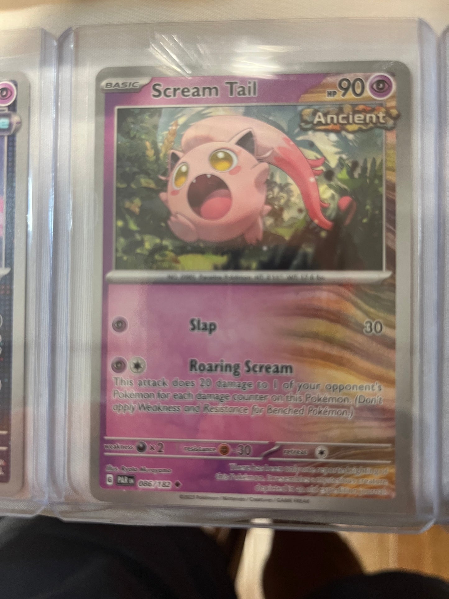 2023 Pokemon Ancient and Future Non-Holo Set