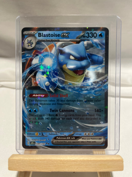 2024 Pokemon Scarlet & Violet Stellar Crown Blastoise EX #30