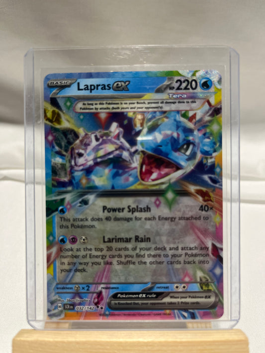 2024 Pokemon Scarlet & Violet Stellar Crown Lapras EX #32