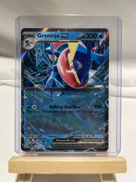 2024 Pokemon Scarlet & Violet Stellar Crown Greninja EX #41