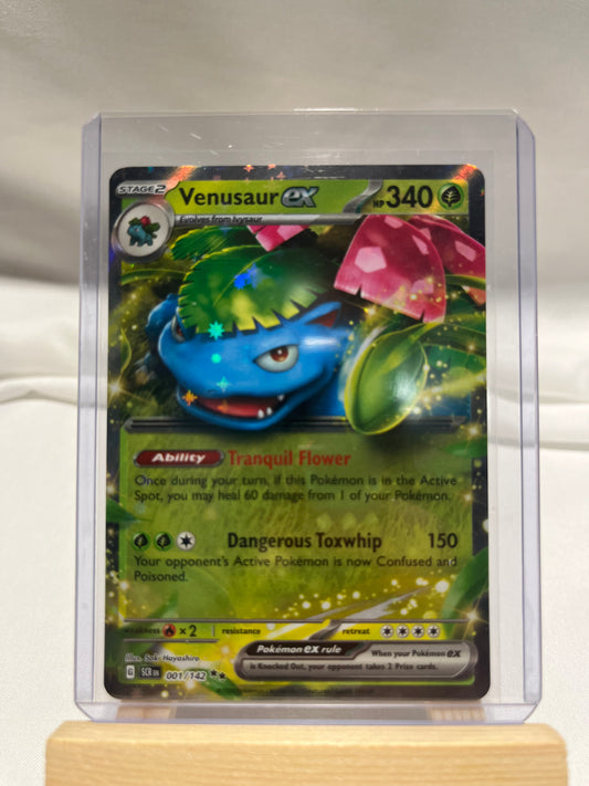 2024 Pokemon Scarlet & Violet Stellar Crown Venusaur EX #1