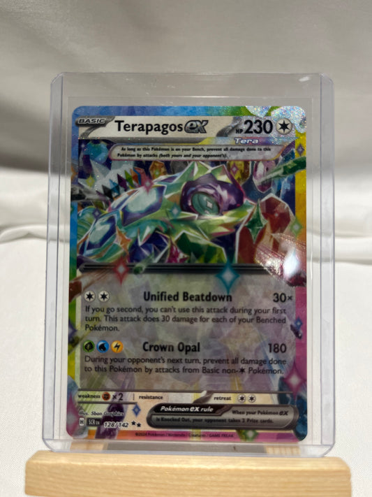 2024 Pokemon Scarlet & Violet Stellar Crown Terapagos EX #128