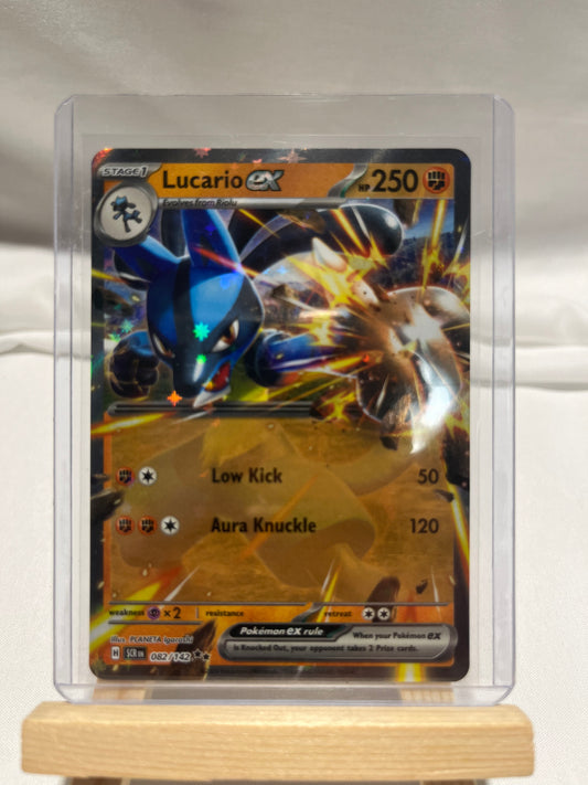 2024 Pokemon Scarlet & Violet Stellar Crown Lucario EX #82